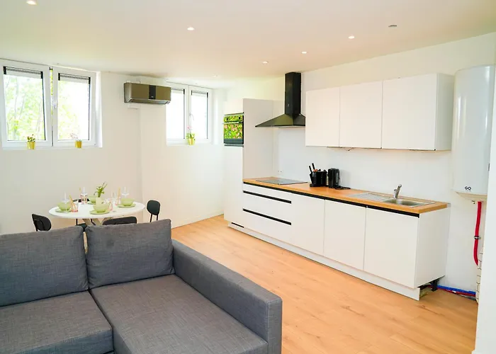 Modern 1br & 1lr Apartment, 10 Min Walk To Center Gent